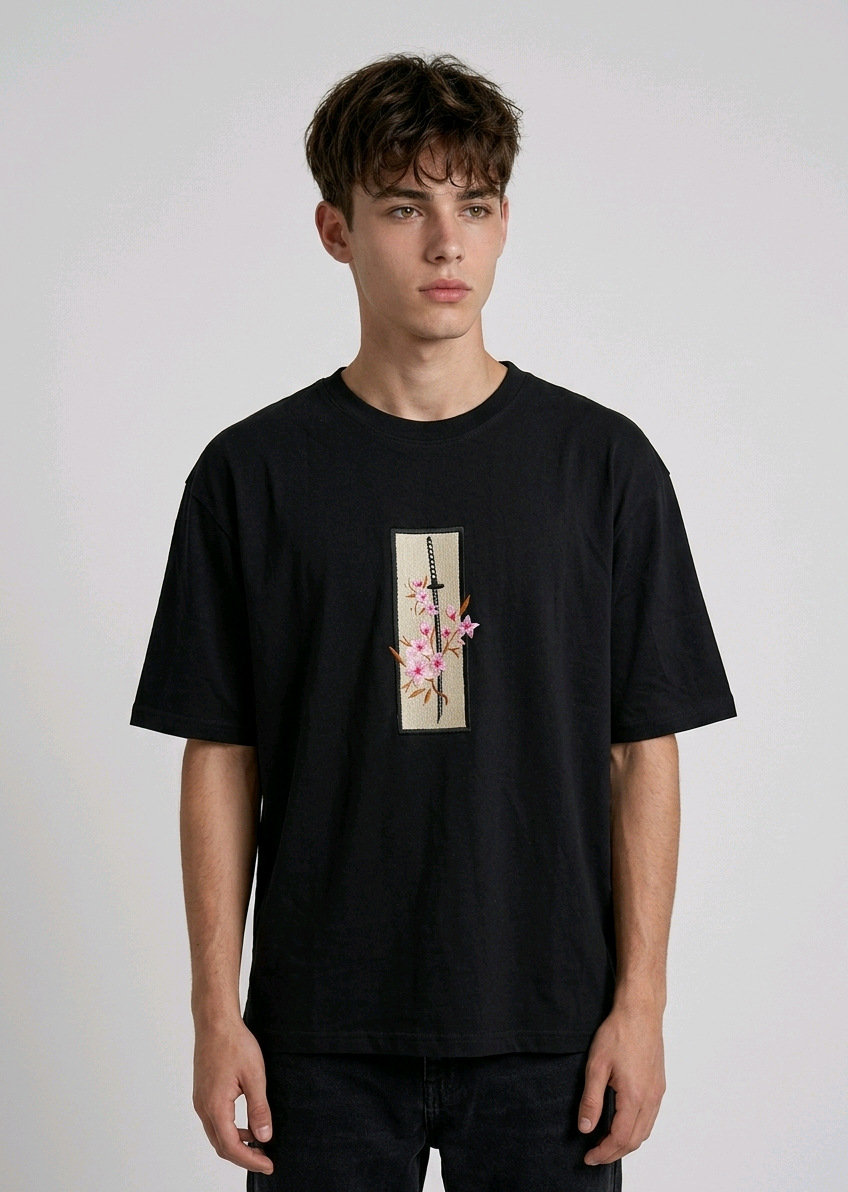 "high-density direct embroidery" to emphasize the premium quality and design technique.